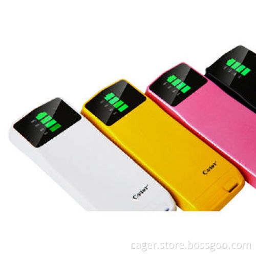 Mini power bank, 3000mAh with fashion design, polymer battery